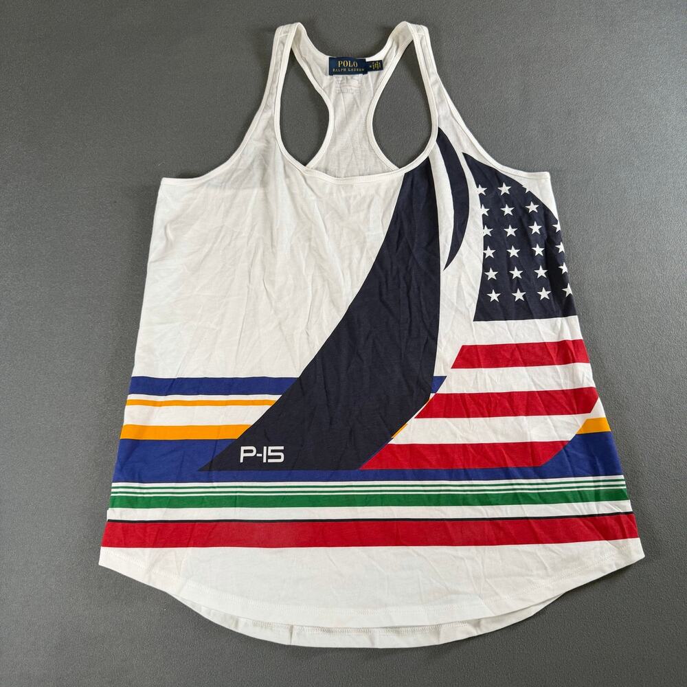 Polo Ralph Lauren P-15 USA Sail Team Tank Top - M